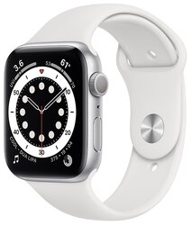 Умные часы Apple Watch Series 6 GPS 44мм Aluminum Case with Sport Band