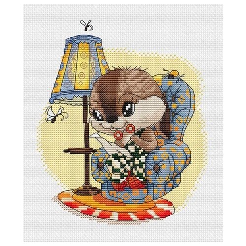 фото Набор после работы вышивка крестом 21х24 белоснежка 136-14