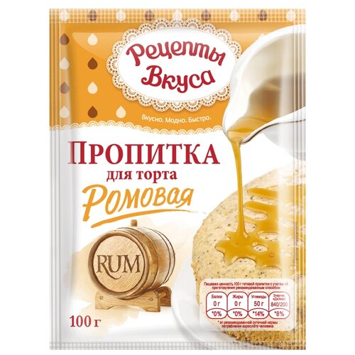 фото Рецепты вкуса пропитка для