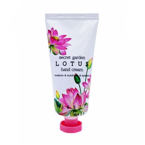 JIGOTT SECRET GARDEN LOTUS HAND CREAM Крем для рук с экстрактом лотоса крем для рук с экстрактом эдельвейса secret garden edelweiss hand cream 100мл