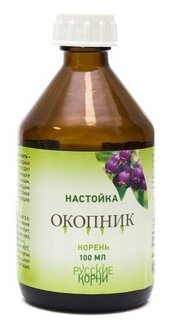 Настойка Русские корни Окопник, 204 г, 100 мл