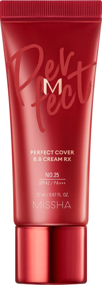 MISSHA М Perfect Cover BB Cream RХ Тональный BB крем "Естественное покрытие" SPF42/PA тон 25 20 мл