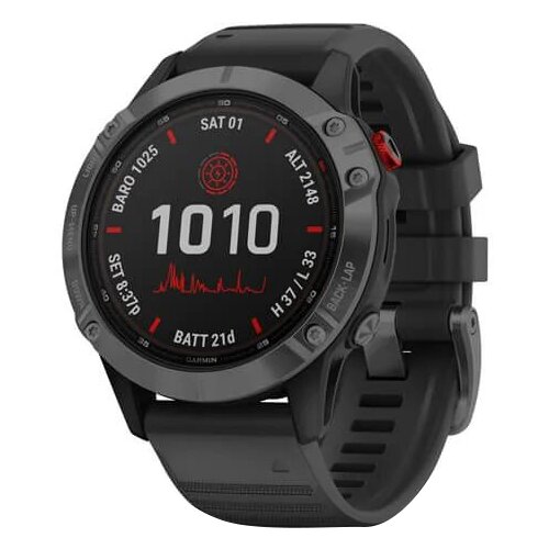 Умные часы Garmin Fenix 6 Pro Solar RU серыйчерный 7999900₽