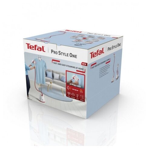 Отпариватель напольный TEFAL IT2440E0, белый / красный [1830007627] - фото №6