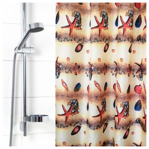 фото Штора для ванной комнаты 180х180см вилина