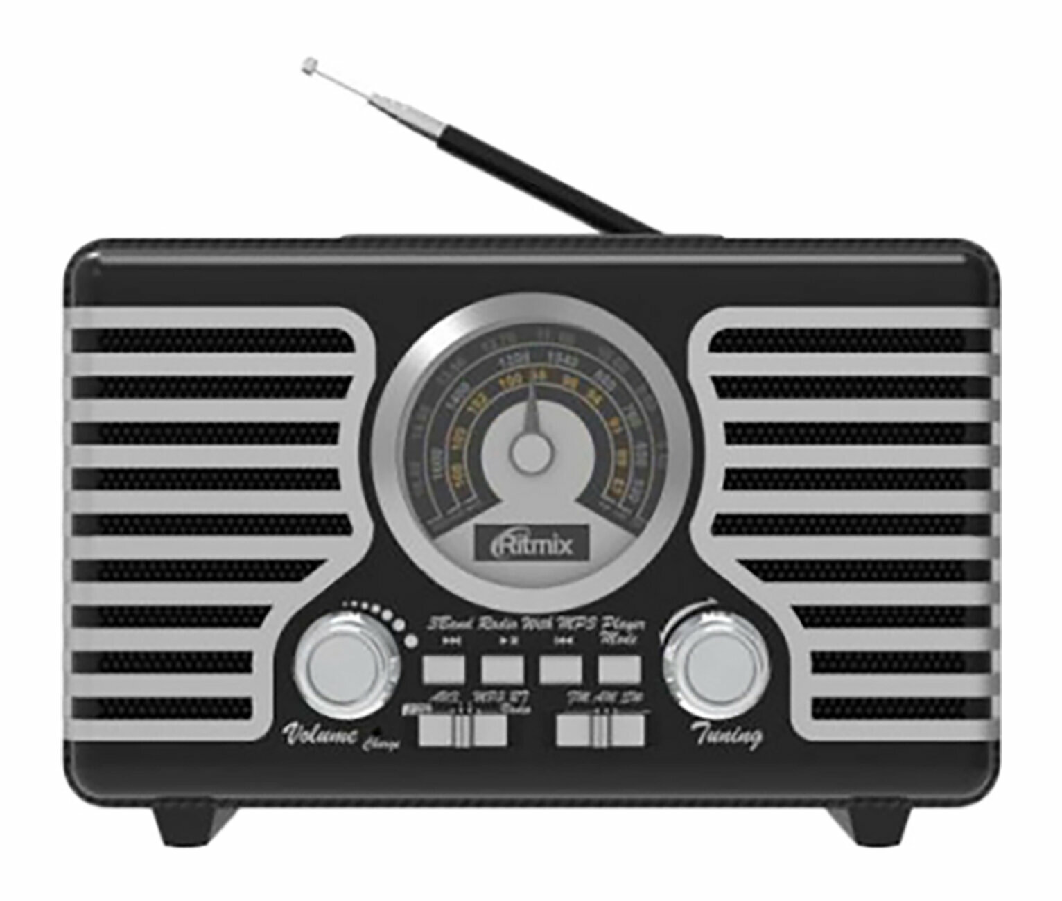 Радиоприемник RITMIX RPR-095, черный - фото №16