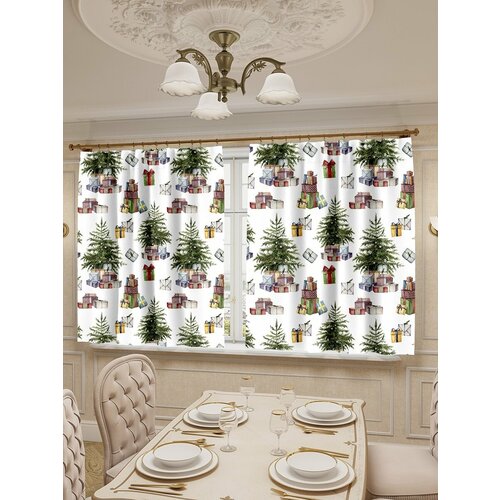 Шторы для кухни LeJoy Home из габардина 