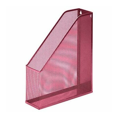 Лоток вертикальный KWELT 75мм 1 отделение 25532см металлический сетчатый розовый К-12538 990₽