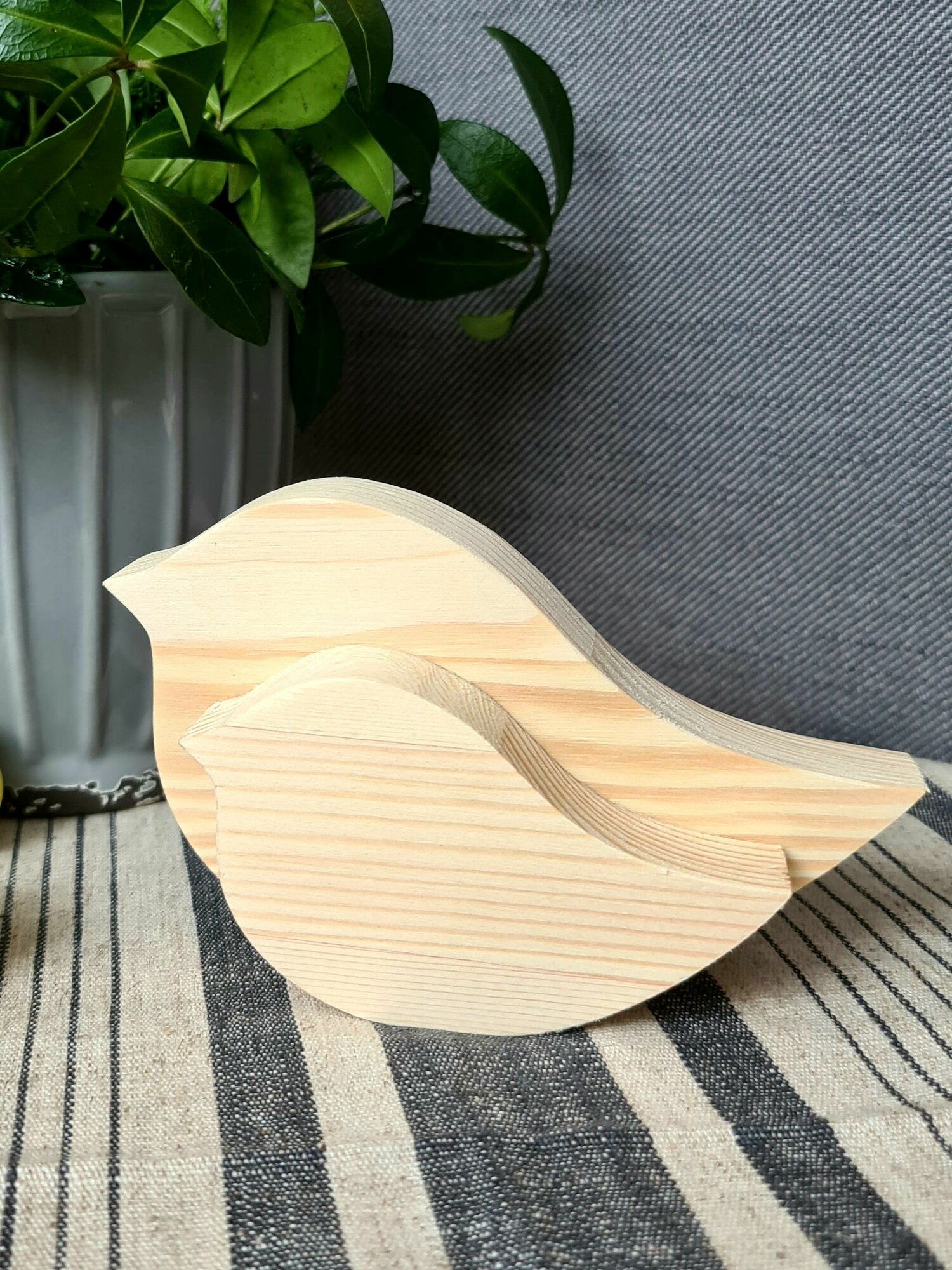 Набор заготовок для творчества "Пасхальные птички" от Арт-Птица, сосна, бежевый цвет — фото 1