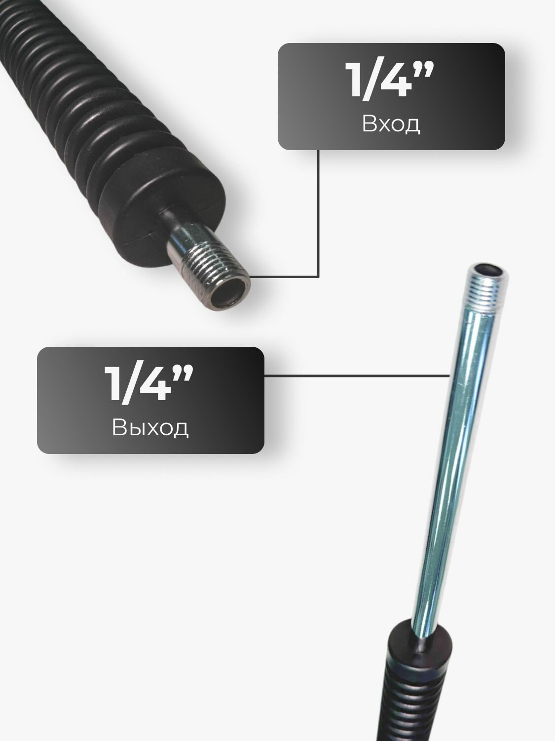 Копье для мойки 500 мм прямое — фото 1