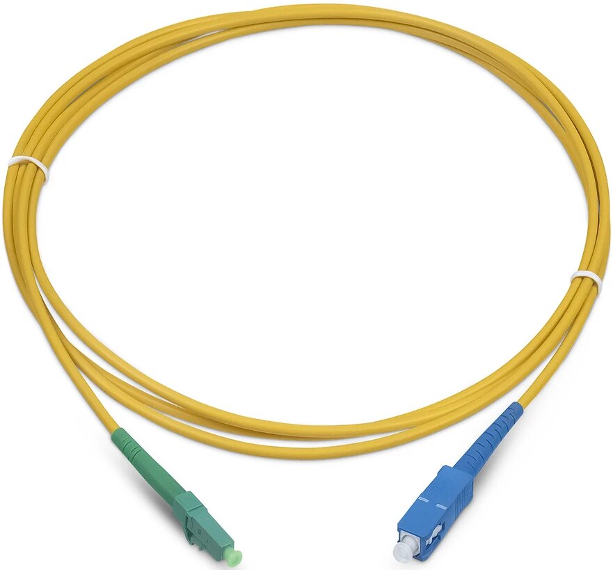 Патч-корд Cabeus 3м (FOP(s)-9-LC/APC-SC/UPC-3m)
