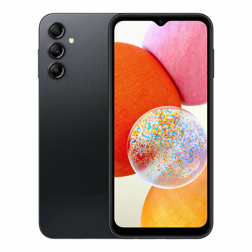 Смартфон Samsung Galaxy A14 4128 ГБ Dual nano SIM черный 12999₽