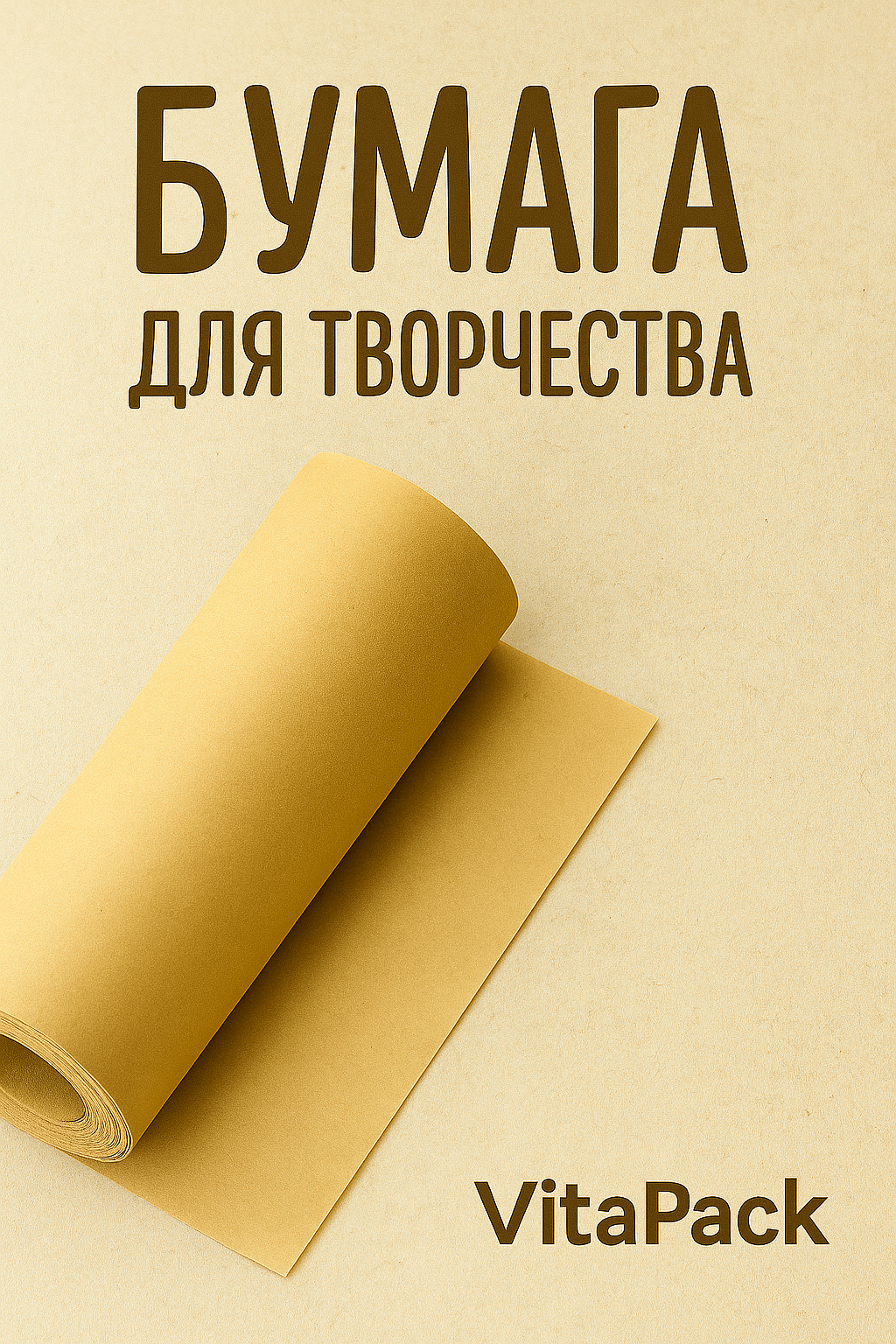 Крафт бумага для упаковки и творчества, А5 Размер листа А5 (15*21 см) В упаковке 50 листов