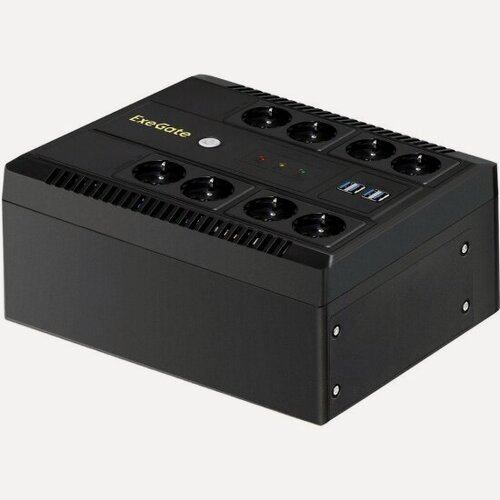 Изображение товара Источники бесперебойного питания Exegate NEO NNB-850. LED. AVR.8SH. CH 850VA/510W