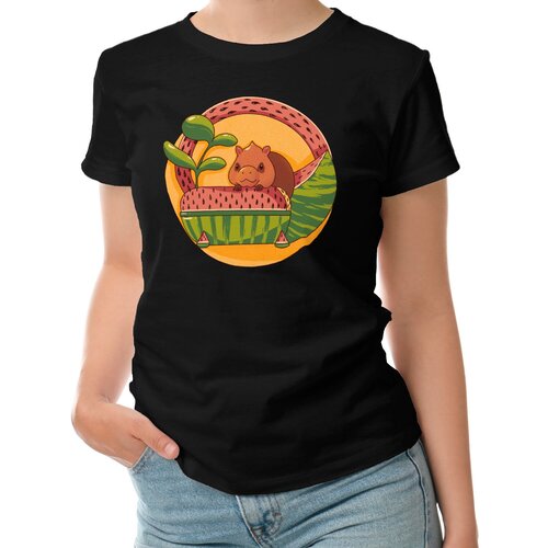 фото Футболка roly, размер s, черный