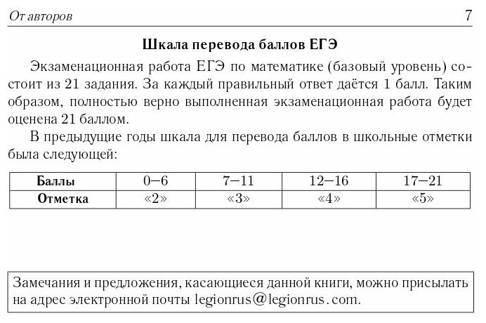 ЕГЭ 2023 Математика. Базовый уровень. 40 тренировочных вариантов - фото №5