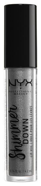 NYX professional makeup Блеск для губ Shimmer Down Lip Veil, 10 goth love