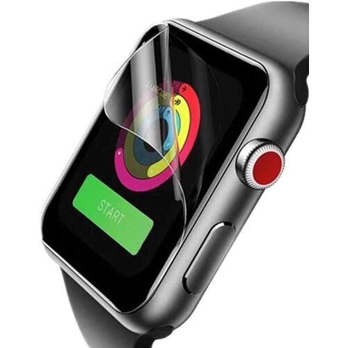 Защитная пленка для Apple Watch 40mm (ANMAC, с чёрной рамкой)