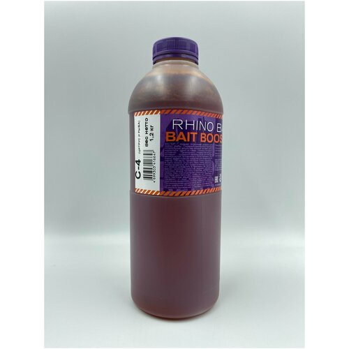 RHINO BAITS Bait Booster Liquid Food (жидкое питание) C-4 (цитрус и рыба), канистра 1,2 литра