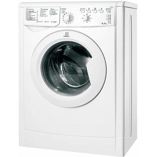 Стиральная машина Indesit IWUB 4085 (CIS), класс А, 800 об/мин, до 4 кг, белая