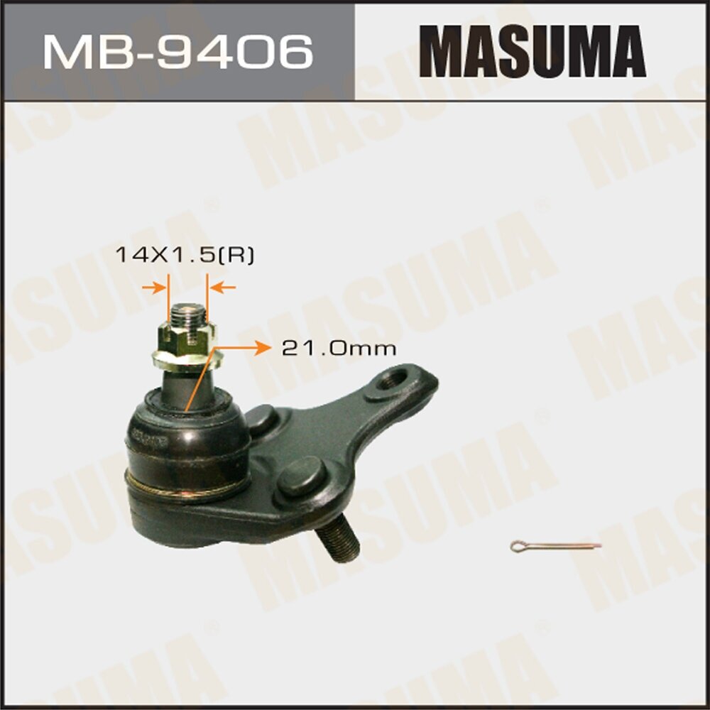 Шаровая опора Toyota Corolla (E150, E180) 06-, Camry (V70) 17-, Rav 4 (A30-A40) 05- нижняя MASUMA