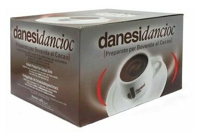 Danesi Dancioc Горячий шоколад растворимый в пакетиках, коробка, 40 пак. - фотография № 5