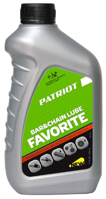 Масло для смазки цепи PATRIOT Favorite Bar & Chain lube 0.946 л