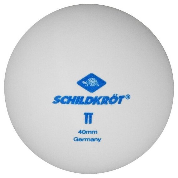 Мячи для настольного тенниса Donic 2t-Club, 6 шт, белые (618381)