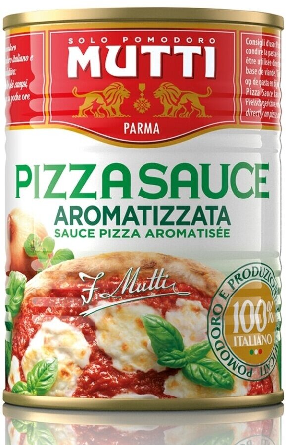 Пюре томатное Mutti Pizza sauce Aromatizzata 400г - фото №9