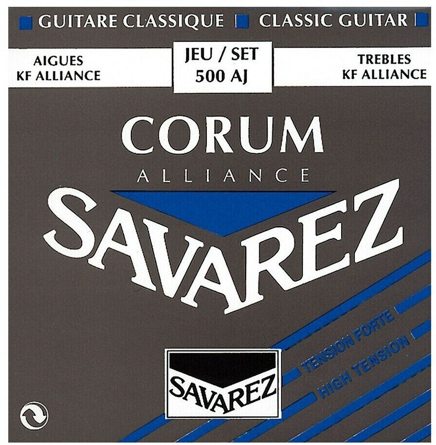 Savarez 500AJ Corum Alliance Blue high tension струны для классической гитары