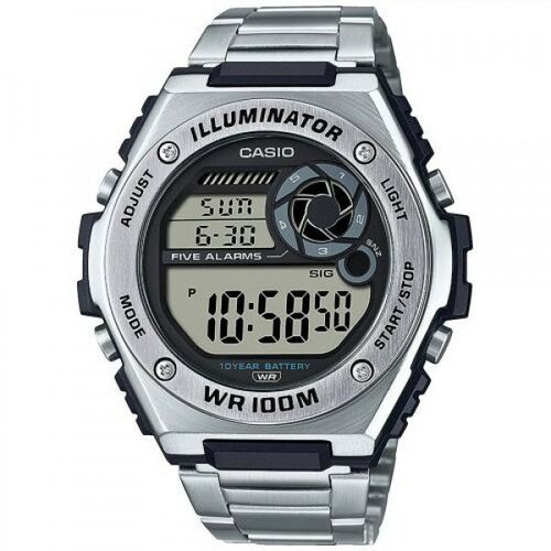 Наручные часы CASIO, серебряный casio mwd 110h 3a