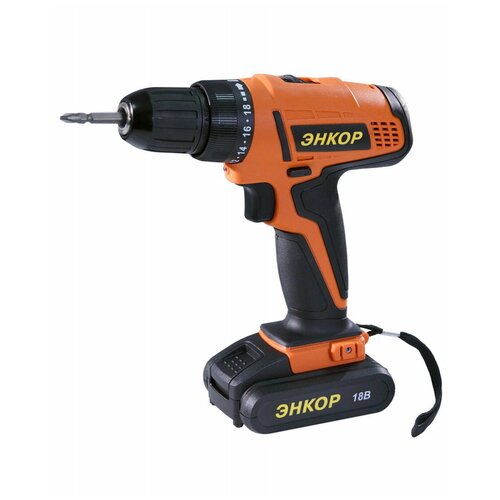 Шуруповерт аккумуляторный Энкор ДША-2 18ЭР10ЛМ 950000₽
