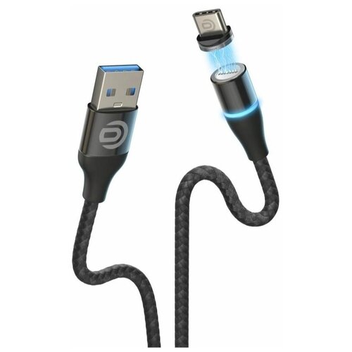 Lares TX Кабель Micro USB U16 QC3.0 3A 1М (магнитный) черный DREAM