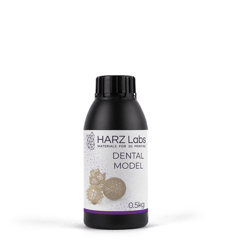 HARZ Labs Фотополимерная смола HARZ Labs Dental Model Beige, бежевый (0,5 кг)