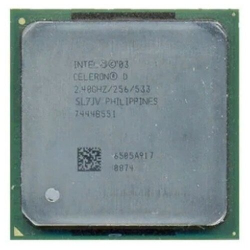 Процессор Intel Celeron D 320 Prescott S478,  1 x 2400 МГц, HP