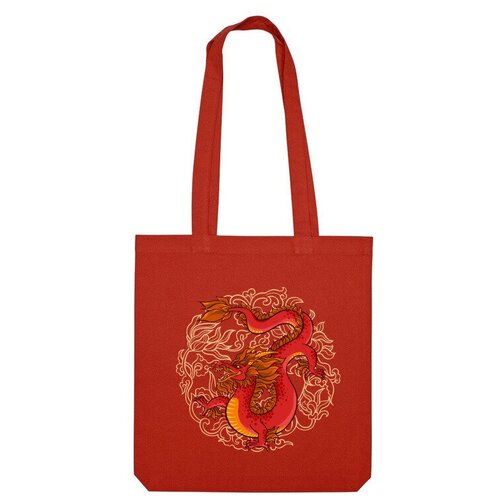 фото Сумка шоппер us basic, красный