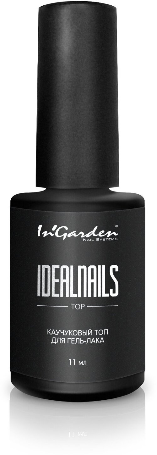 InGarden Верхнее покрытие Ideal Nails, прозрачный, 11 мл