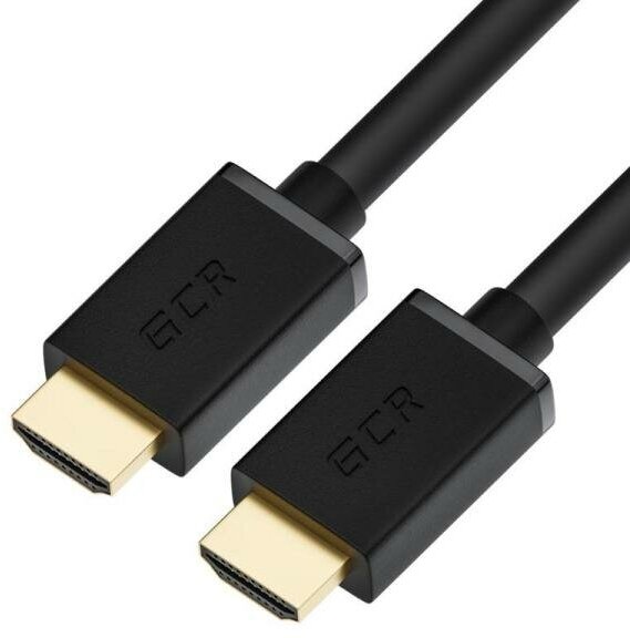 Кабель HDMI 1м Green Connection GCR-HM411-1.0m круглый черный