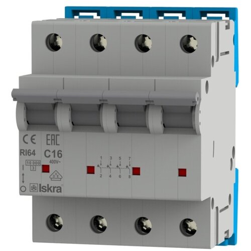 Автоматический выключатель Iskra RI 64 C16