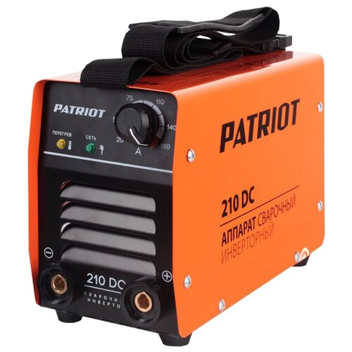 Сварочный аппарат инверторного типа PATRIOT 210DC MMA, MMA сварочный аппарат инверторного типа mateus ms08200 mma 180 mma