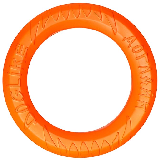 Снаряд Tug & Twist кольцо восьмигранное малое DOGLIKE оранжевый (1 шт)