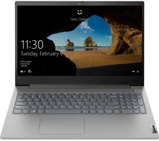 Ноутбук Lenovo 21B1000WGE i5-11400H/16GB/512GB SSD/GTX 1650 4GB/15.6" FHD IPS/noDVD/ BT/WiFi/cam/Win11Pro/grey - фото №2