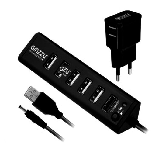 Хаб USB Ginzzu GR-315UAB 7 ports 164000₽
