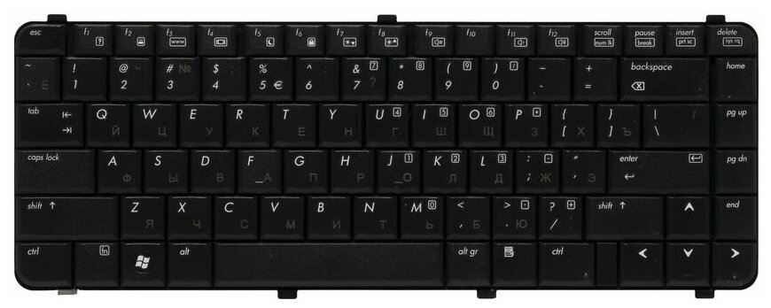 Клавиатура для ноутбуков HP Compaq Presario CQ30, CQ35 RU, Black