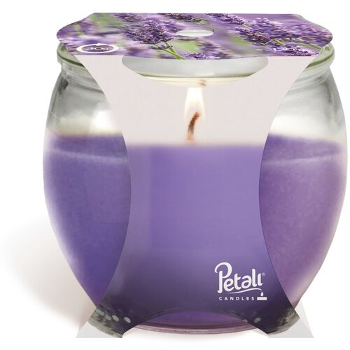 SER S.P.A Ароматическая свеча в стакане d. 7.5 х 7 см 120 г Лаванда ALB010613