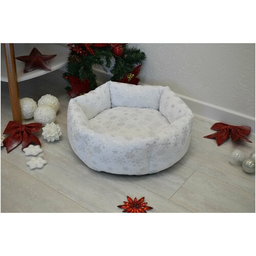 Лежанка для кошек и собак, новогодние , ZooMoDa .