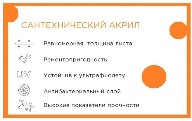 Поддон Radomir к душевому углу Дрим 90х110 правый - фотография № 11