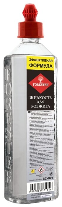 Forester Жидкость для розжига BC-921, 1 л