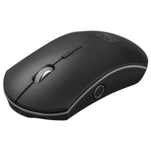 Мышь Qumo Office Luna M74 black беспроводная офис аккумуляторная 600 mAh кабель зарядки 209000₽