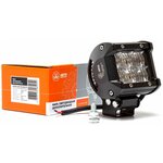 Фара светодиодная LED дополнительная IMO851960 (AE18RT-6LED-5DLENS-PC) 6 диодов, 18Вт, 5D-линза, крепление в комплекте, для спецтехники, грузовиков, сельхозтехники, внедорожников, квадроциклов, мотоциклов - изображение